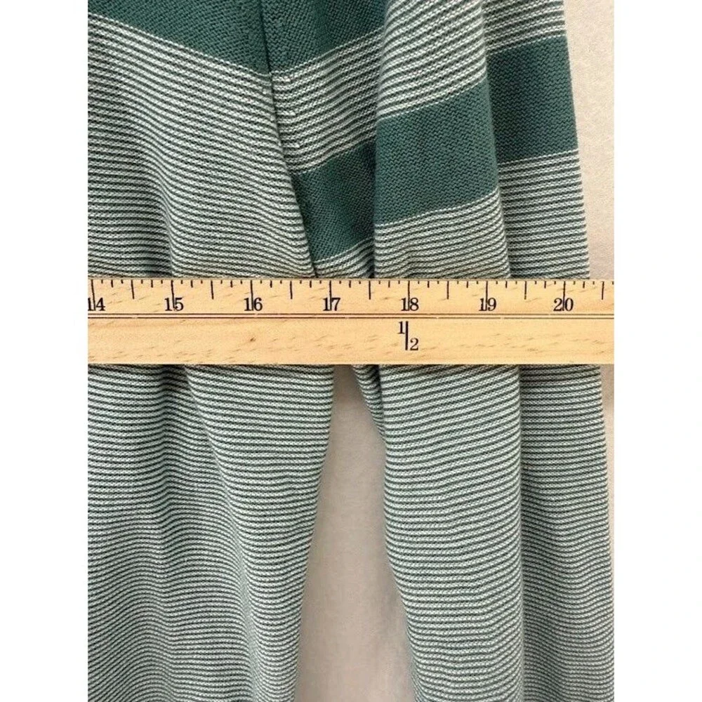 Cat & Jack Boys Green Hooded Striped Henley Sweater Size XL‎ 14